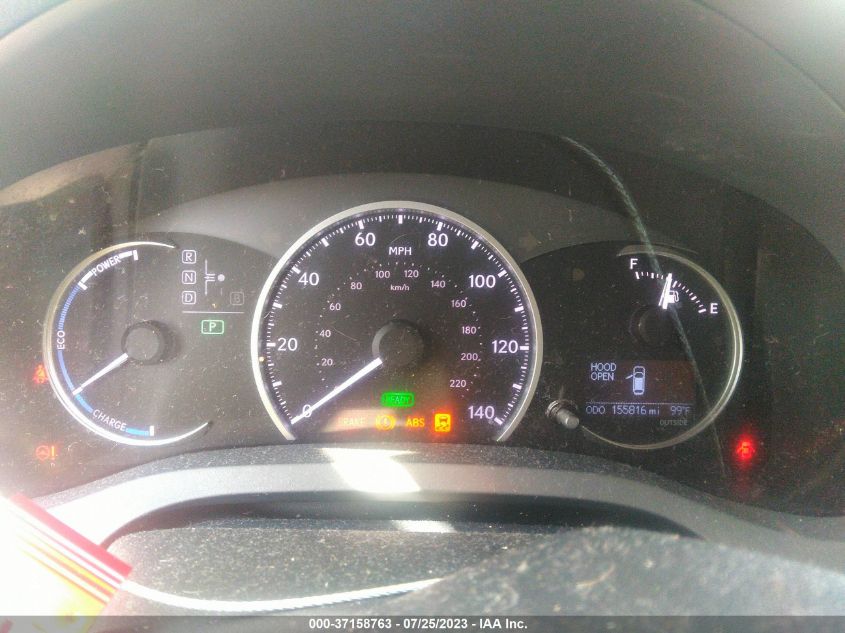 2013 LEXUS CT 200H HYBRID - JTHKD5BHXD2131359