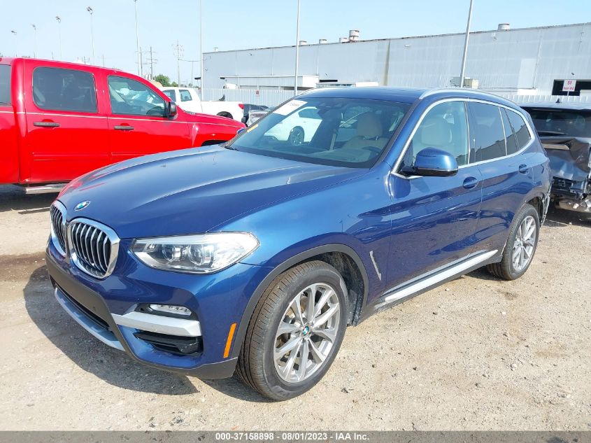 2019 BMW X3 SDRIVE30I - 5UXTR7C56KLR45618