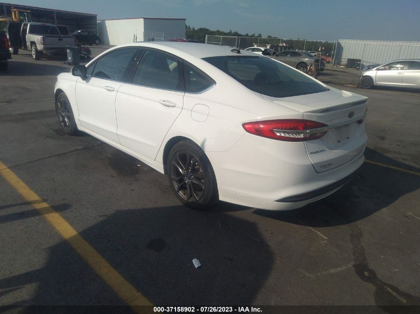 2018 FORD FUSION SE - 3FA6P0H7XJR262977