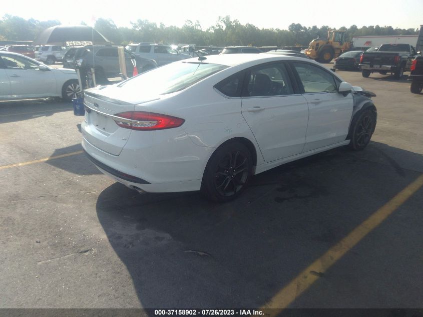 2018 FORD FUSION SE - 3FA6P0H7XJR262977