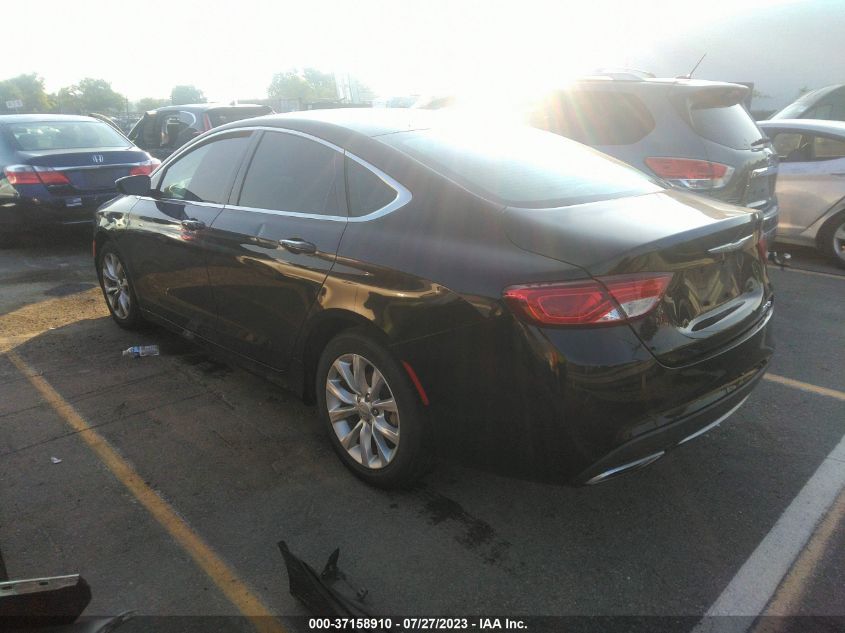 2016 CHRYSLER 200 C - 1C3CCCCGXGN172102