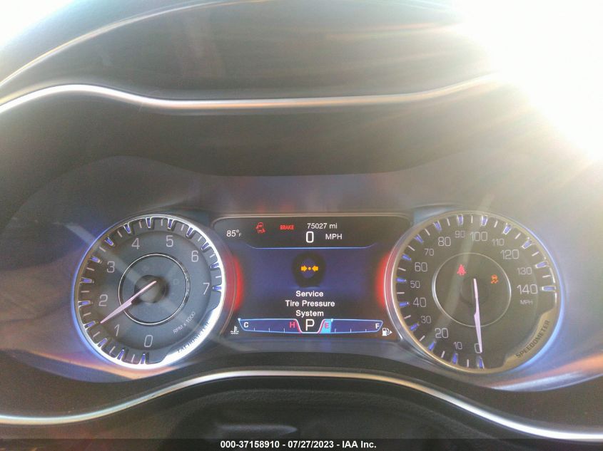 2016 CHRYSLER 200 C - 1C3CCCCGXGN172102