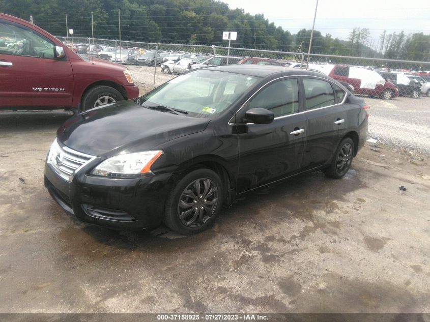 2013 NISSAN SENTRA S - 3N1AB7AP4DL749382