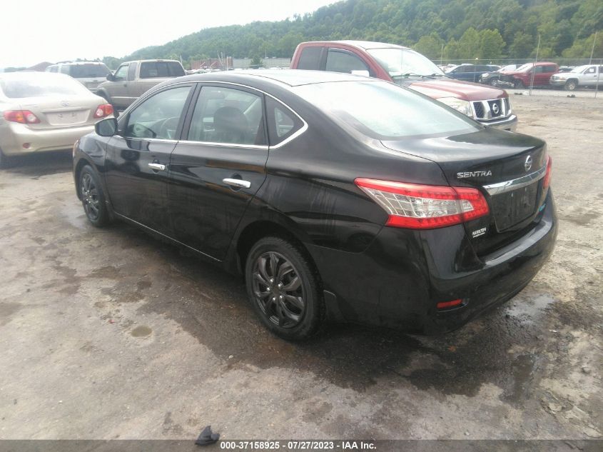 2013 NISSAN SENTRA S - 3N1AB7AP4DL749382