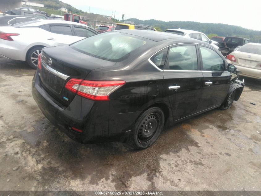 2013 NISSAN SENTRA S - 3N1AB7AP4DL749382