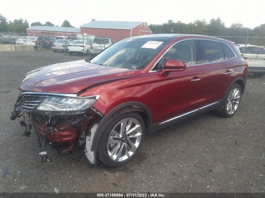 2017 LINCOLN MKX RESERVE - 2LMPJ8LP2HBL49691