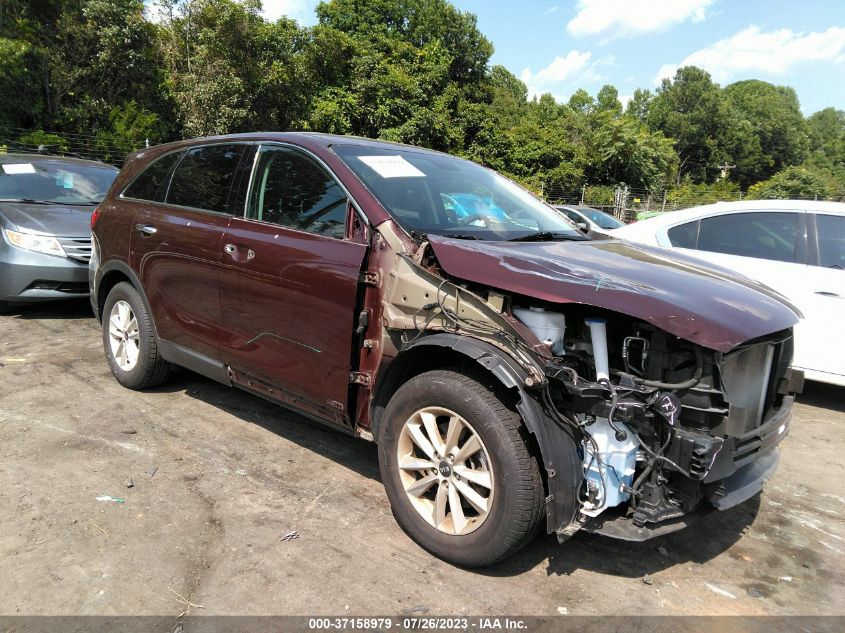 2019 KIA SORENTO LX - 5XYPGDA32KG564420