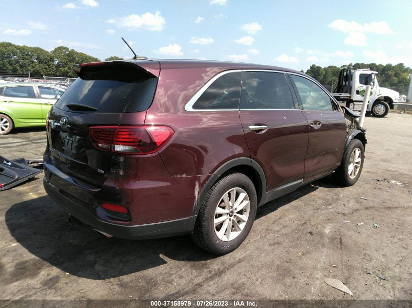 2019 KIA SORENTO LX - 5XYPGDA32KG564420