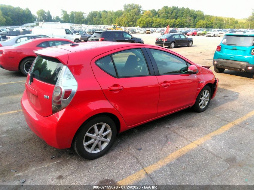 2013 TOYOTA PRIUS C - JTDKDTB30D1548750