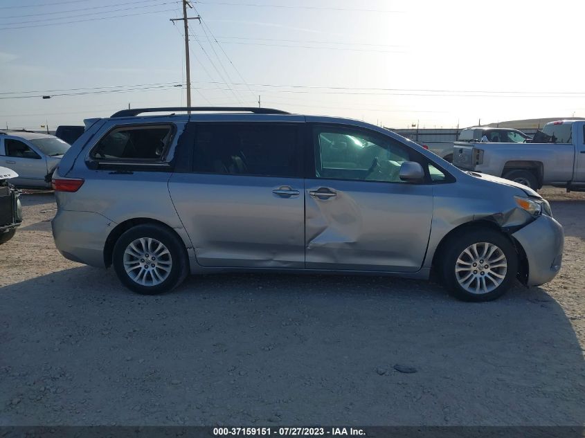 2015 TOYOTA SIENNA XLE/XLE AAS/LTD - 5TDYK3DC5FS573730