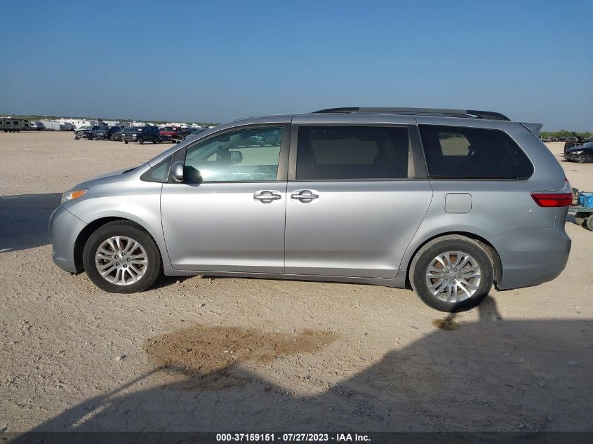 2015 TOYOTA SIENNA XLE/XLE AAS/LTD - 5TDYK3DC5FS573730