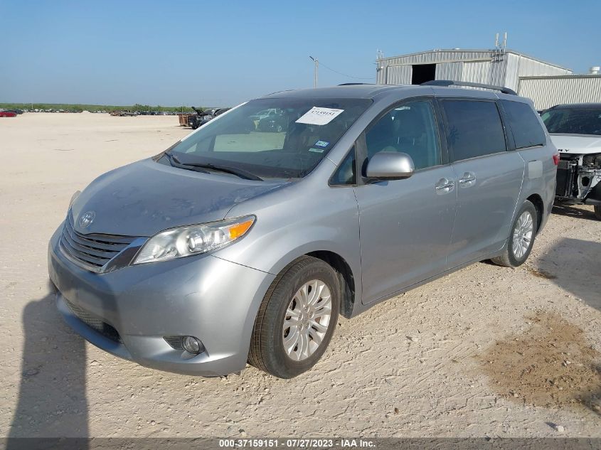 2015 TOYOTA SIENNA XLE/XLE AAS/LTD - 5TDYK3DC5FS573730