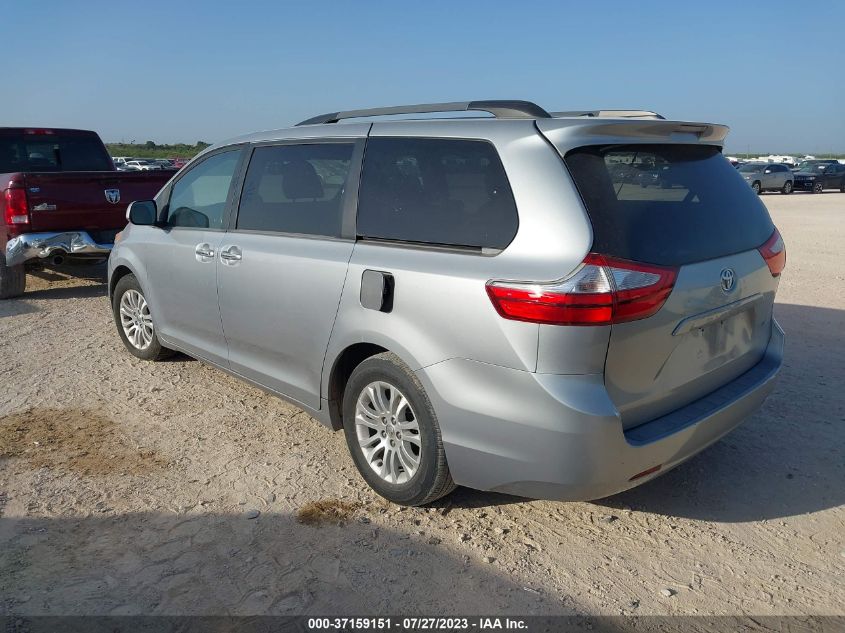 2015 TOYOTA SIENNA XLE/XLE AAS/LTD - 5TDYK3DC5FS573730