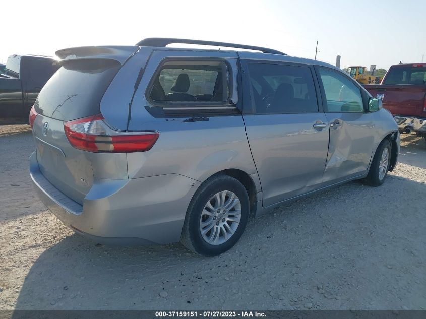 2015 TOYOTA SIENNA XLE/XLE AAS/LTD - 5TDYK3DC5FS573730