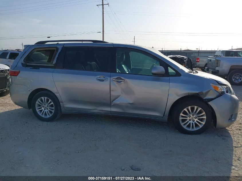 2015 TOYOTA SIENNA XLE/XLE AAS/LTD - 5TDYK3DC5FS573730