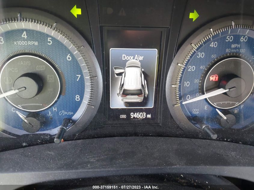 2015 TOYOTA SIENNA XLE/XLE AAS/LTD - 5TDYK3DC5FS573730