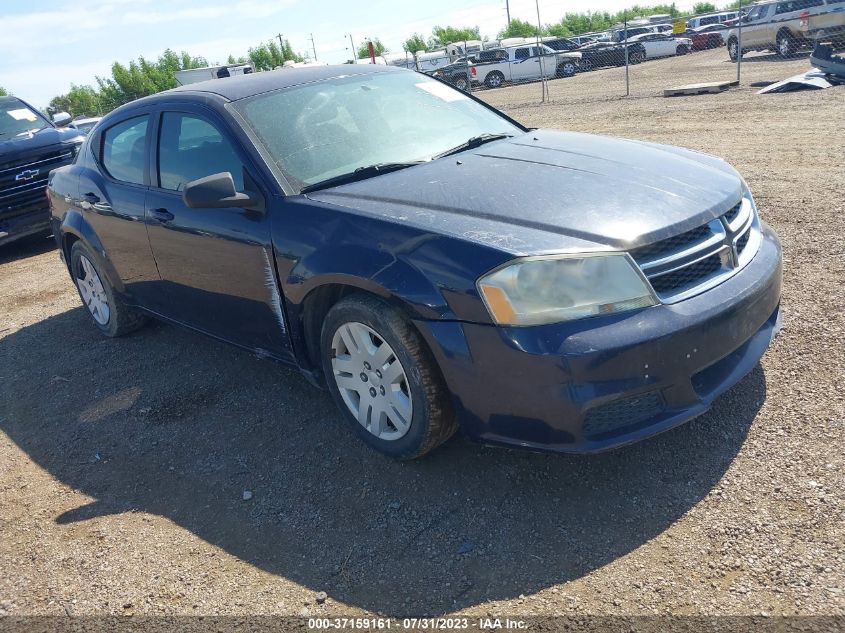 2013 DODGE AVENGER SE - 1C3CDZAB4DN540504