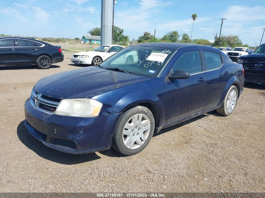2013 DODGE AVENGER SE - 1C3CDZAB4DN540504