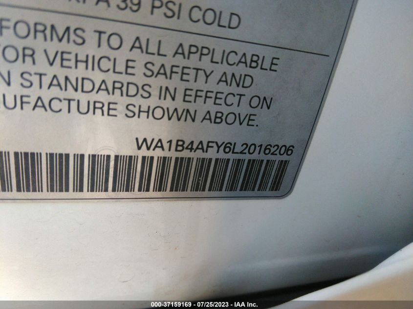 2020 AUDI SQ5 PREMIUM PLUS - WA1B4AFY6L2016206