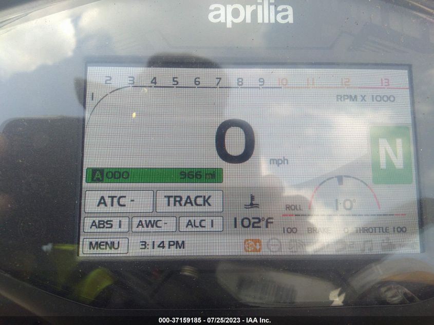 2018 APRILIA TUONO ZD4KGU004JS000430