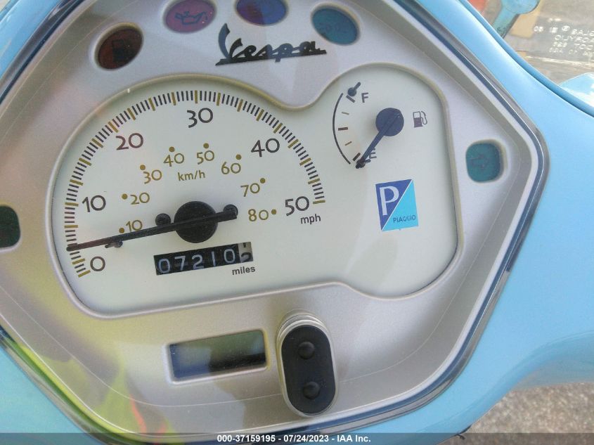 2008 VESPA LX 50 ZAPC386B385008389