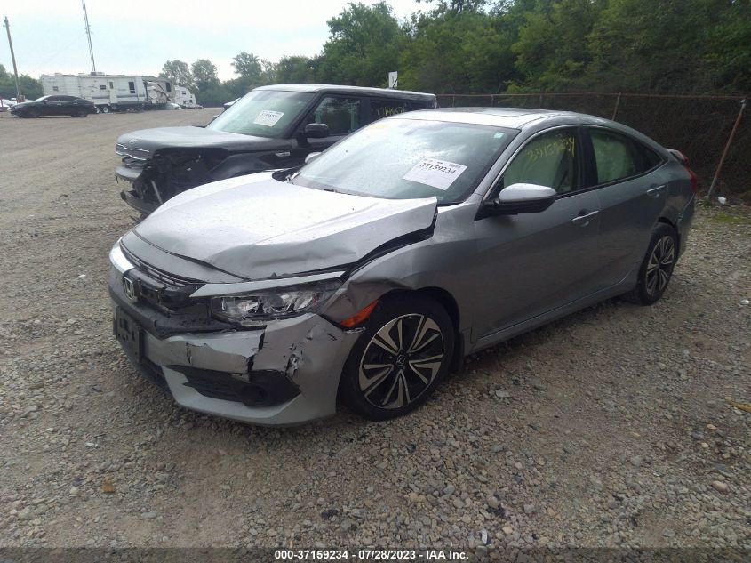 2018 HONDA CIVIC SEDAN EX-T - JHMFC1F31JX012223