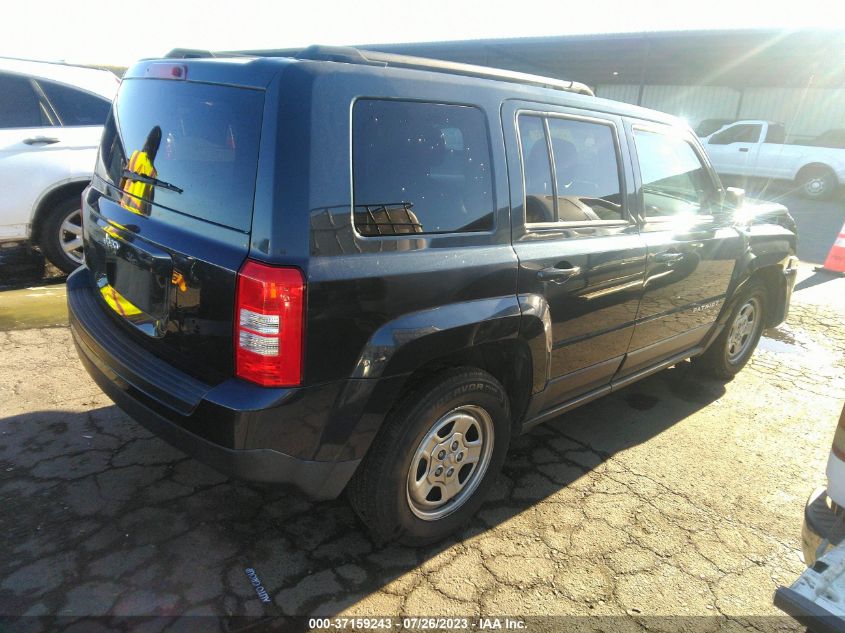 2015 JEEP PATRIOT SPORT - 1C4NJPBA8FD285324