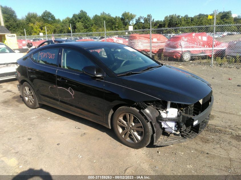 2018 HYUNDAI ELANTRA SEL/VALUE/LIMITED - 5NPD84LF2JH374888