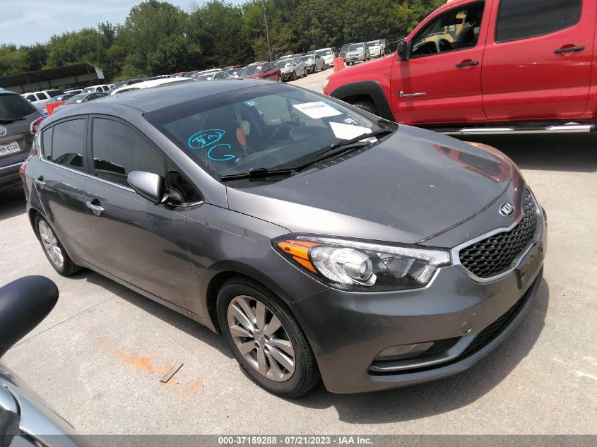 2014 KIA FORTE 5-DOOR EX - KNAFX5A8XE5165536