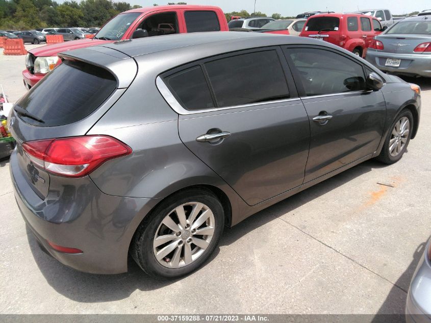 2014 KIA FORTE 5-DOOR EX - KNAFX5A8XE5165536