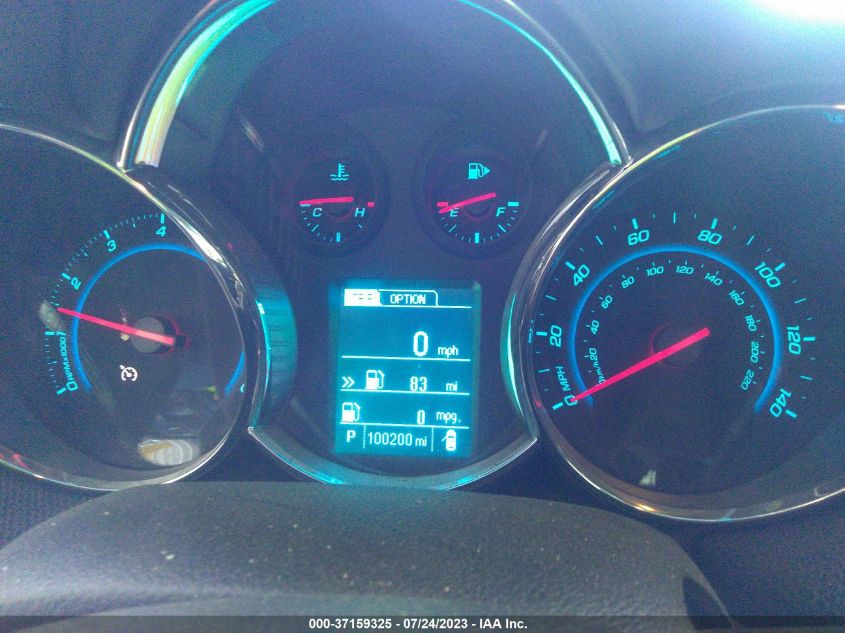 2014 CHEVROLET CRUZE 2LT - 1G1PE5SB9E7419130