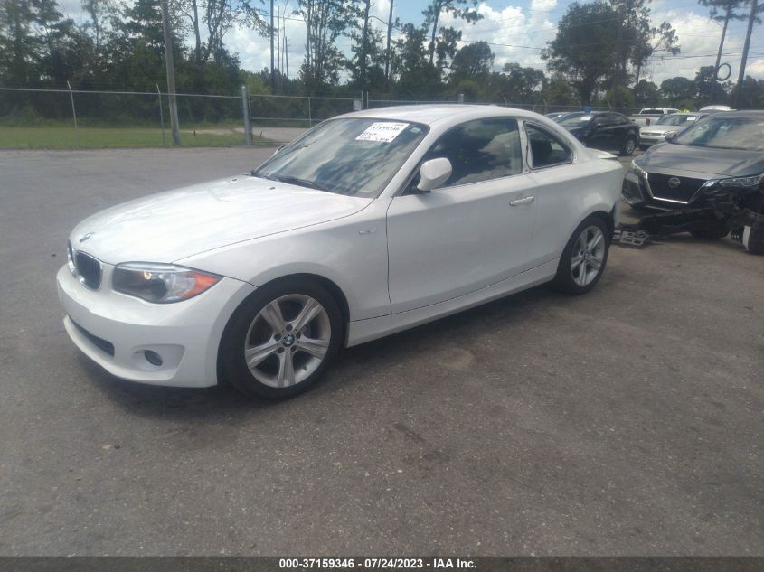 2013 BMW 1 SERIES 128I WBAUP7C54DVP24924