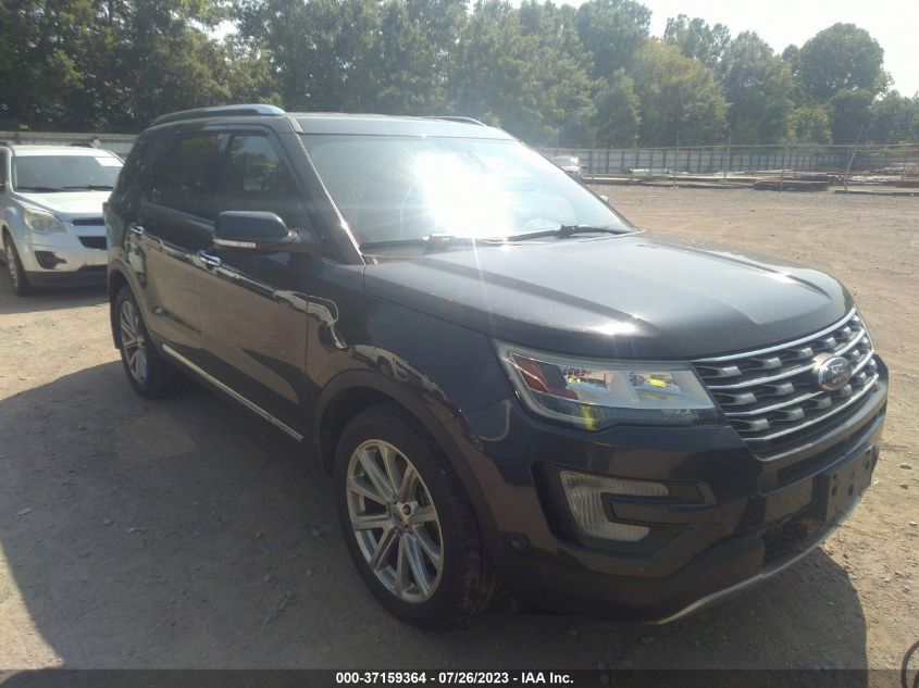 2017 FORD EXPLORER LIMITED - 1FM5K8F86HGB69644