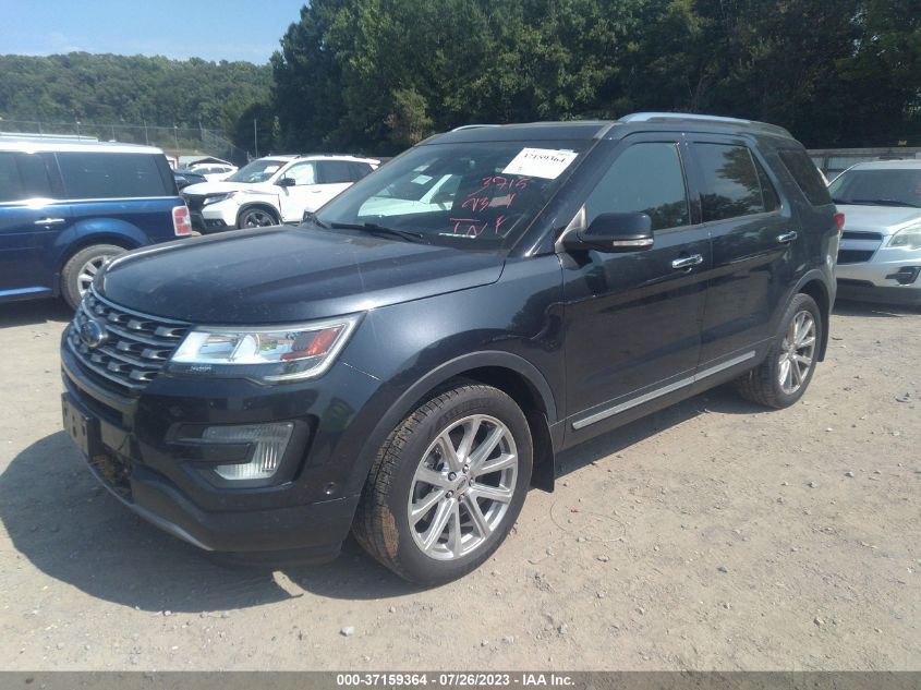 2017 FORD EXPLORER LIMITED - 1FM5K8F86HGB69644