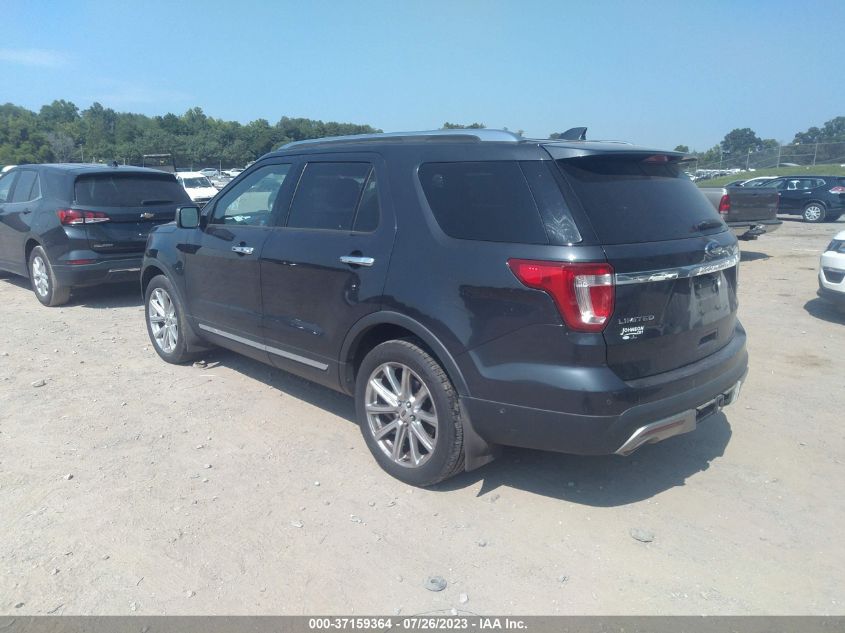 2017 FORD EXPLORER LIMITED - 1FM5K8F86HGB69644