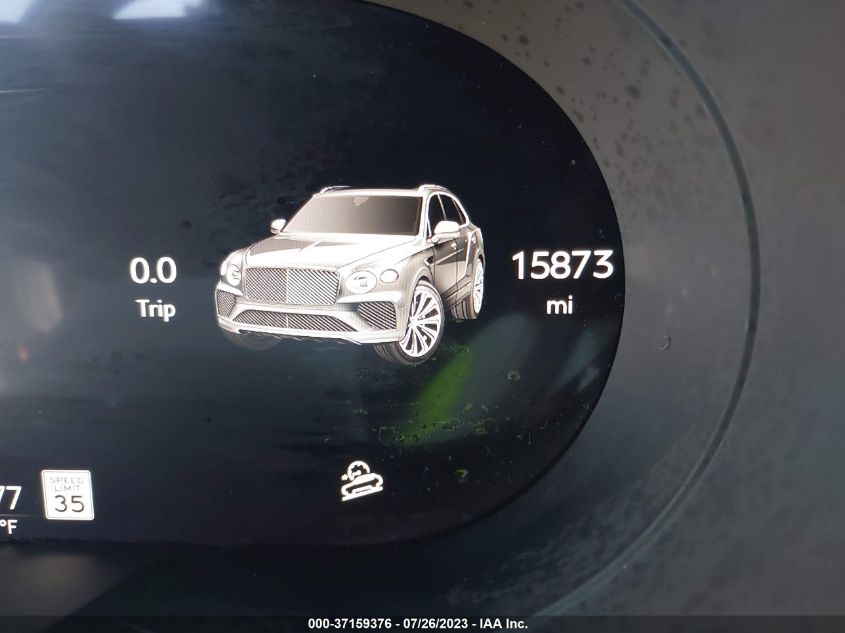 2022 BENTLEY BENTAYGA V8/S - SJAAM2ZV6NC015497