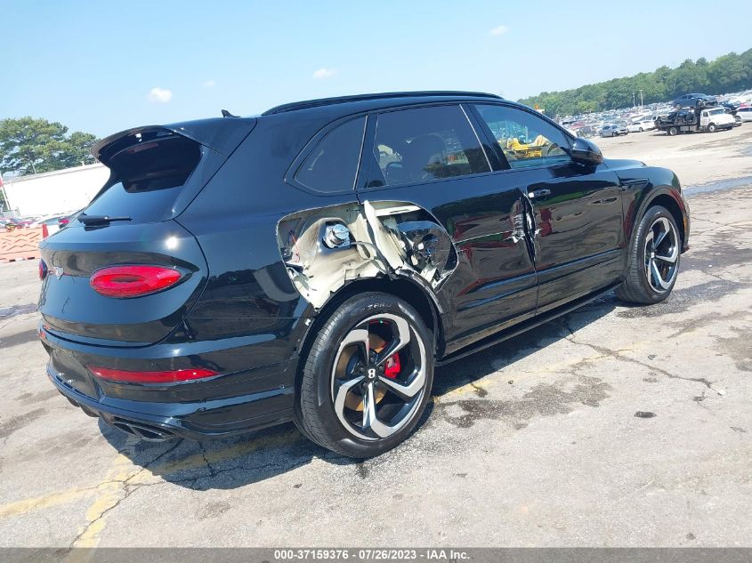 2022 BENTLEY BENTAYGA V8/S - SJAAM2ZV6NC015497