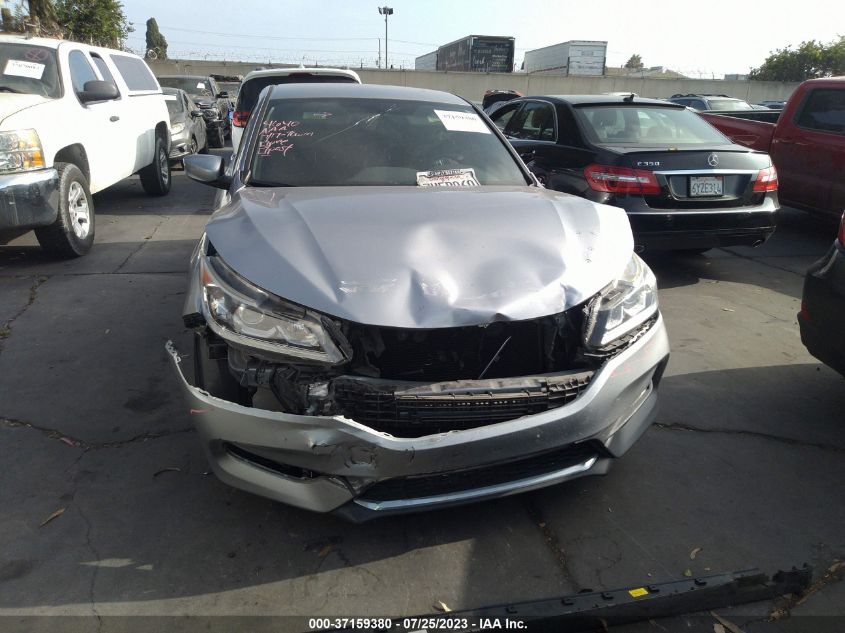2016 HONDA ACCORD SEDAN SPORT - 1HGCR2F50GA245422