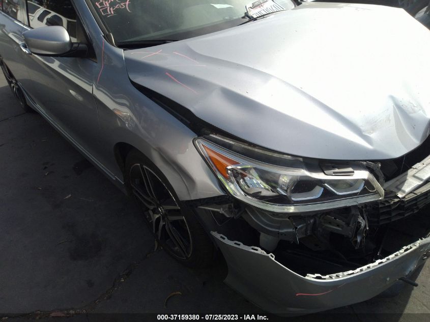 2016 HONDA ACCORD SEDAN SPORT - 1HGCR2F50GA245422