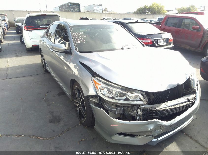 2016 HONDA ACCORD SEDAN SPORT - 1HGCR2F50GA245422