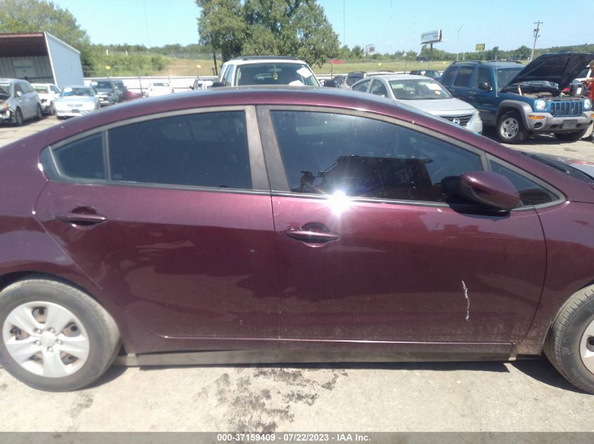 2017 KIA FORTE LX - 3KPFK4A78HE132238