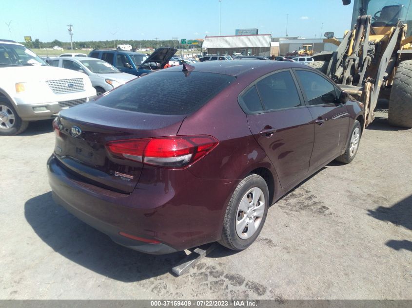 2017 KIA FORTE LX - 3KPFK4A78HE132238