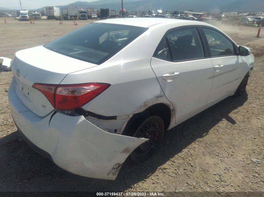 VIN 2T1BURHE1JC067019 2018 TOYOTA COROLLA L/LE/XLE/SE/XSE