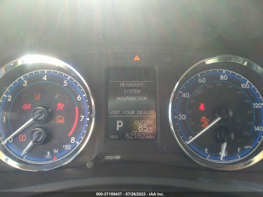 VIN 2T1BURHE1JC067019 2018 TOYOTA COROLLA L/LE/XLE/SE/XSE