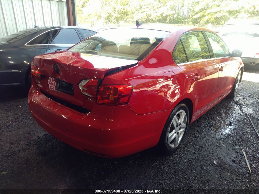 2013 VOLKSWAGEN JETTA SEDAN SE W/CONVENIENCE/SUNROOF - 3VWDP7AJ0DM298370