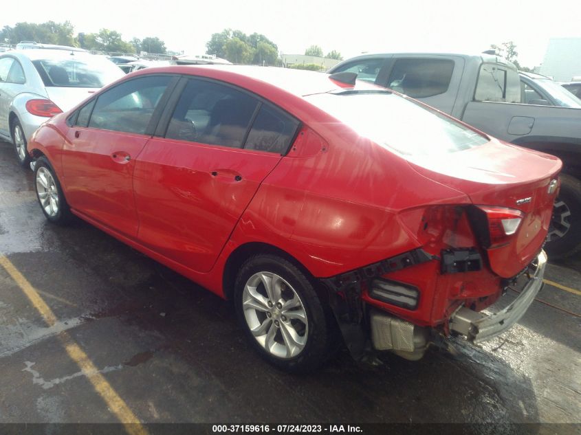 2019 CHEVROLET CRUZE LS - 1G1BC5SMXK7109632