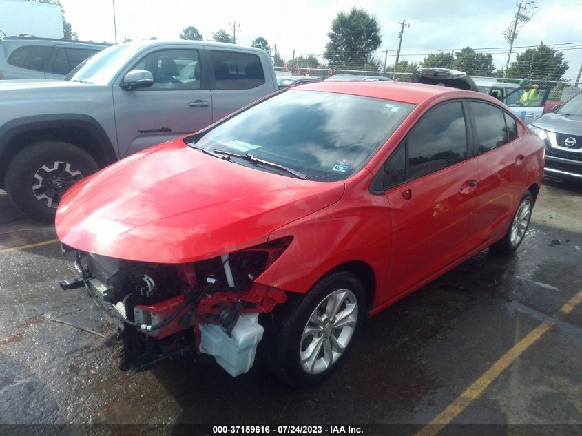2019 CHEVROLET CRUZE LS - 1G1BC5SMXK7109632