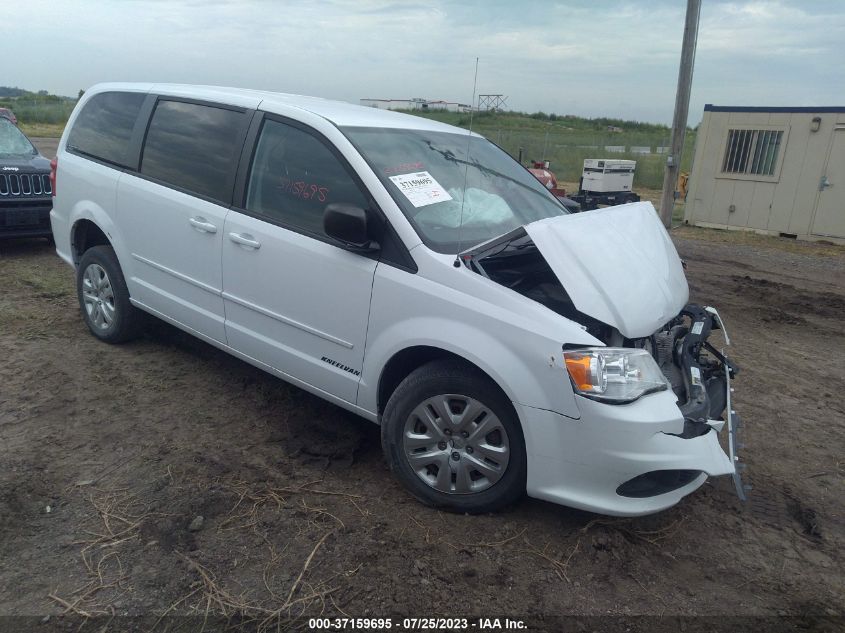 2017 DODGE GRAND CARAVAN SE - 2C4RDGBG8HR850359