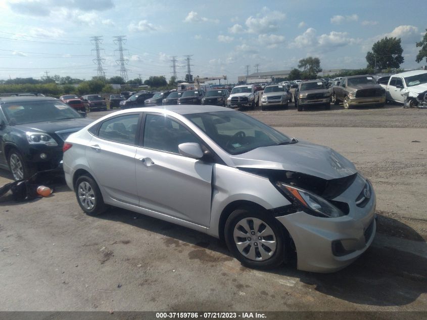 2017 HYUNDAI ACCENT SE - KMHCT4AE7HU323399