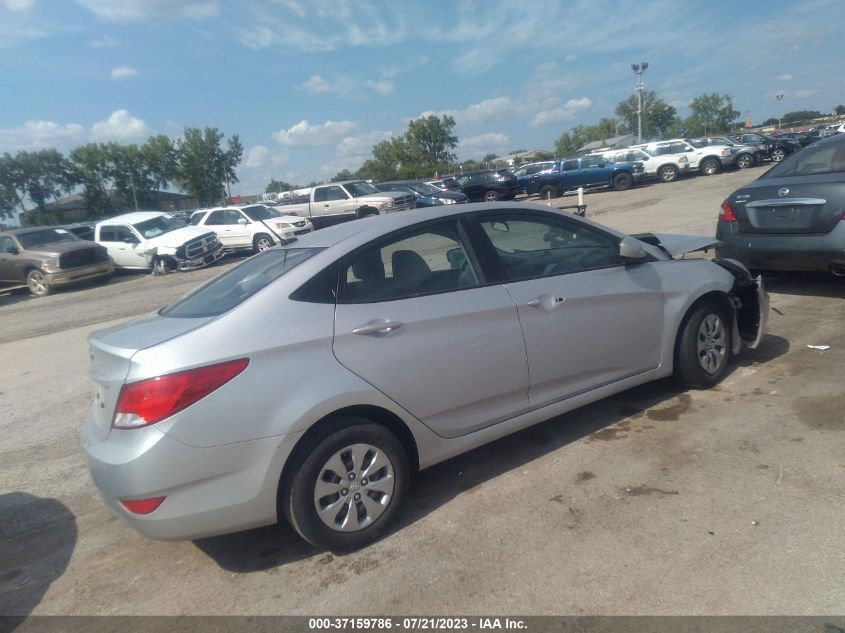 2017 HYUNDAI ACCENT SE - KMHCT4AE7HU323399
